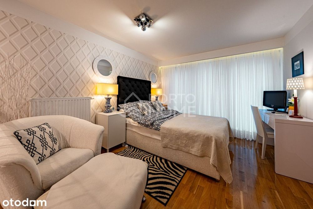 Nowoczesny dwupoziomowy apartament Art Deco Gdynia
