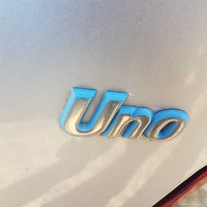 logo emblemat napis FIAT UNO