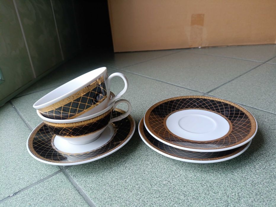 Чешский фарфор  Moritz Zdekauer  - чашка и блюдце