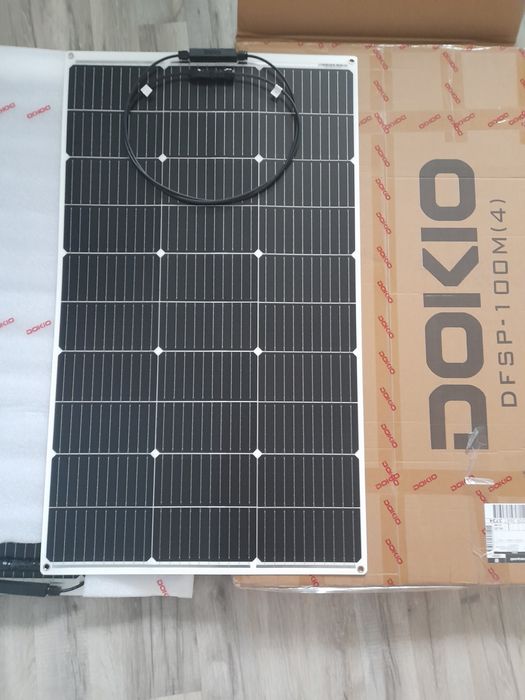 Сонячна панель/Солнечная батарея 100 Вт, Dokio 100W