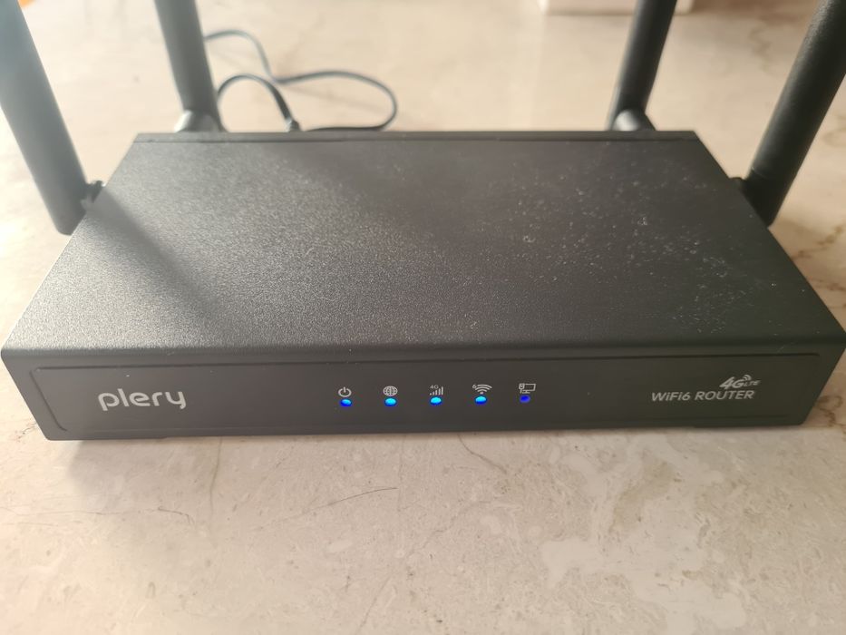4G LTE WIFI-6 AX300 роутер под внешние антенны Plery R608 V2, SIM карт