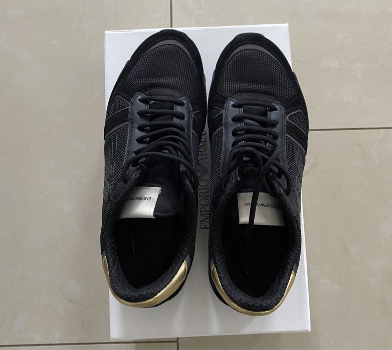 Armani czarne adidasy 42