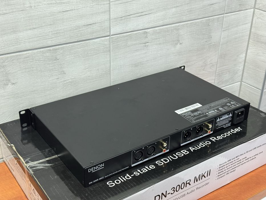 Rejestrator cyfrowy Denon Pro DN-300R MKII sd usb estradowy okazja