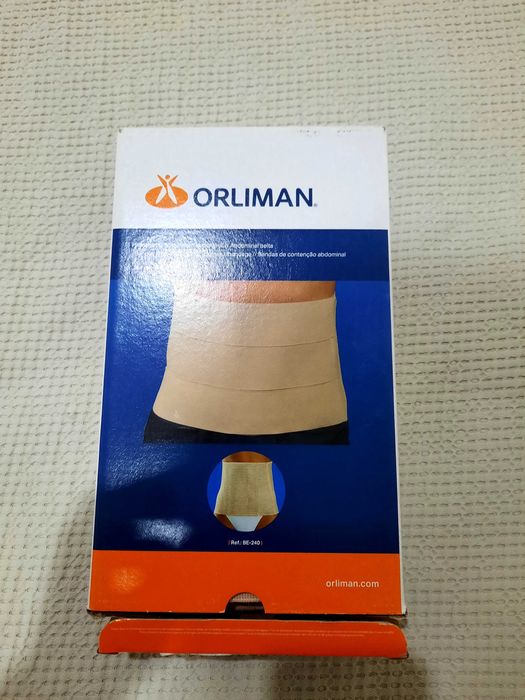 Faixa abdominal elástica