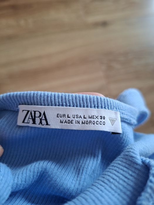 Niebieska  sukienka ZARA