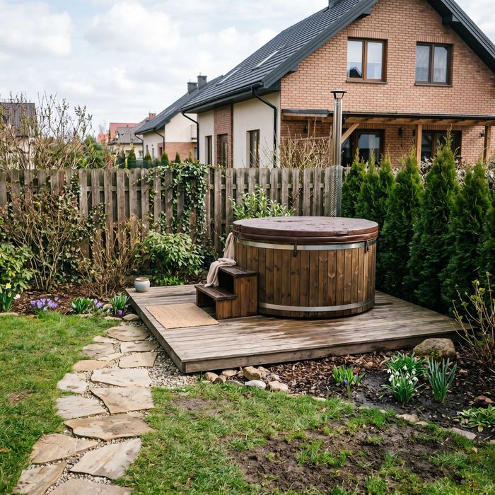 BALIA OGRODOWA | Ruska Bania | Jacuzzi | HOT TUB