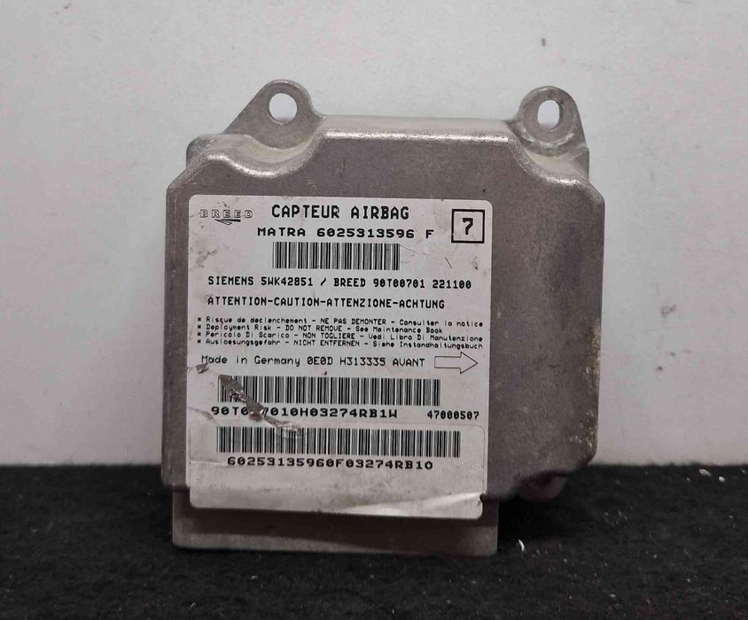 Centralina Airbag 6025313596 - RENAULT ESPACE III