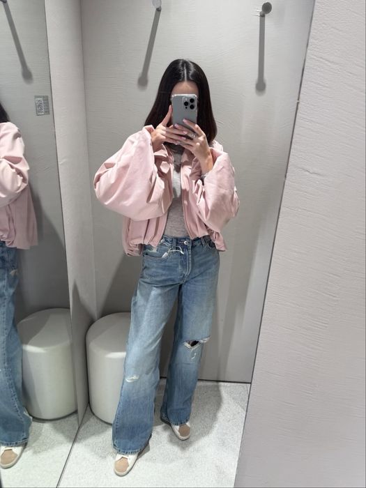 Джинси boyfriend з подертостями Zara бестселер