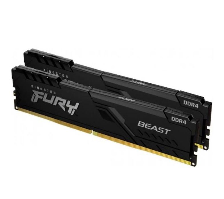 Оперативная память KINGSTON FURY DDR4 64GB (2X32) BEAST 3200 MHZ BLACK