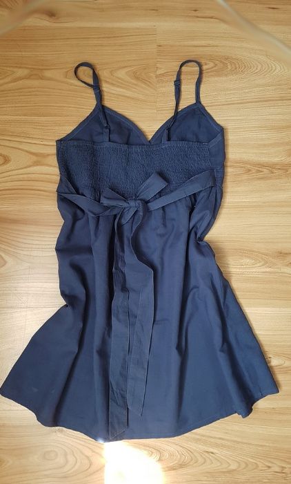 Sukienka granatowa letnia Pimkie S
