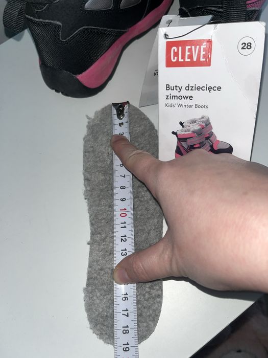 Nowe z metka sniegowce dziewczece 28- 18.5 cm
