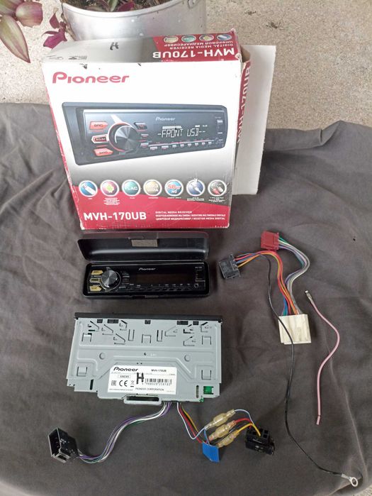 Auto Rádio Pioneer MVH-170UB | USB/FLAC