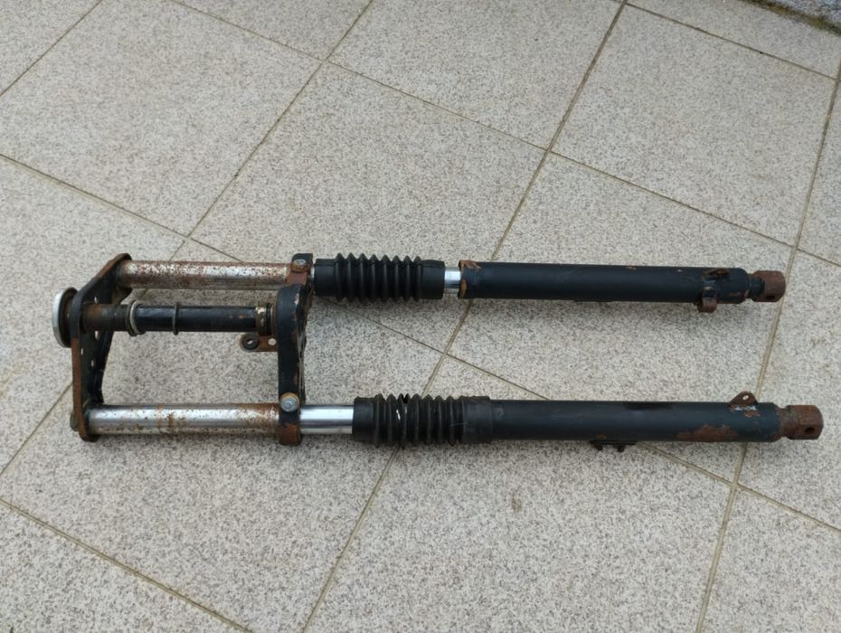 Suspensão frontal para motorizadas nacionais