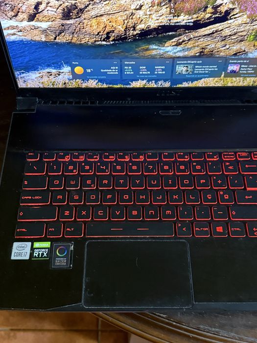 Portatil gaming MSI KA GF76 17-11800+HM570 16-1-4 17W10H