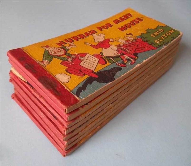 Livros infantis dos anos 50 ENID BLYTON Mary Mouse Books 9 LIVROS