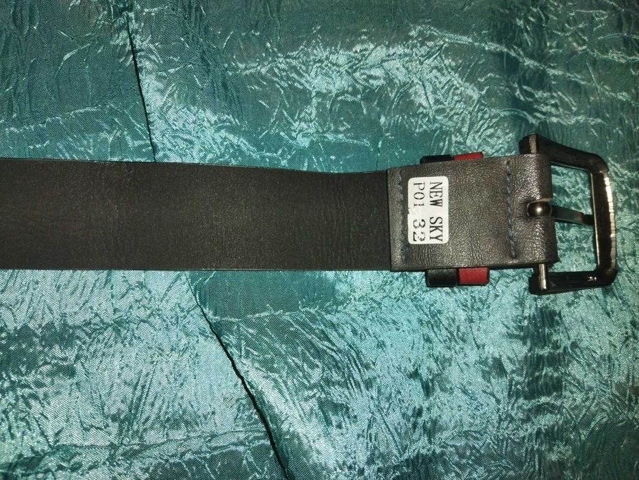 Чоловічий пасок шкіряний newsky jeans пояс ремень