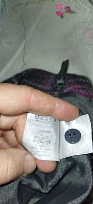 Теплая юбка Laura Ashley, Per una, шерсть, клетка.