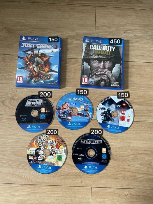 Диски на ps4 комплект (можно по штучно)