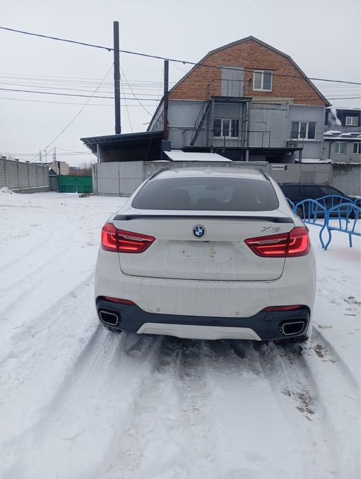 Крышка багажника BMW X6 F16 Кришка верхняя Ляда БМВ Х6 Ф16 стекло