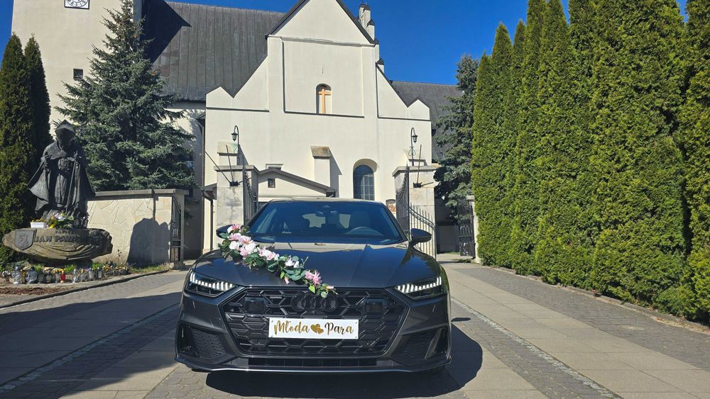 Wynajmę auto do ślubu / AUDI A7 C8 2024