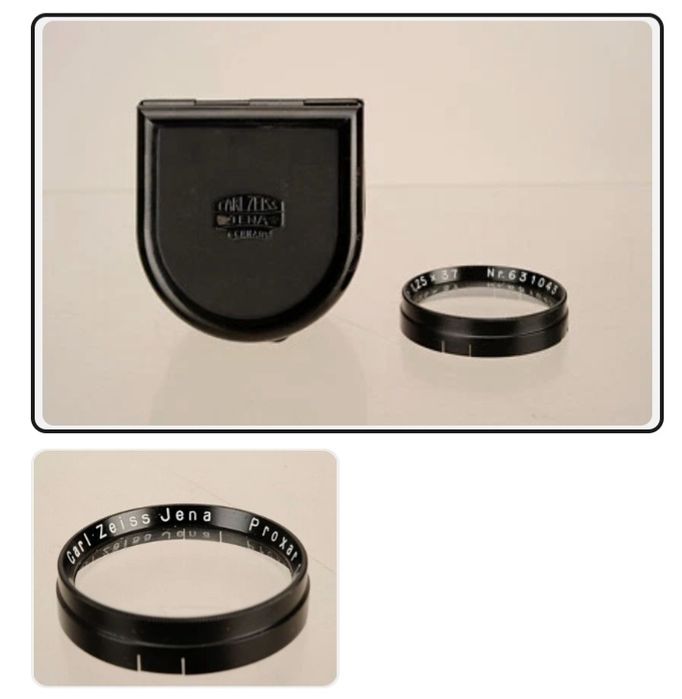 lente teleobjetiva,Carl Zeiss Jena Proxar 1,25 x 37