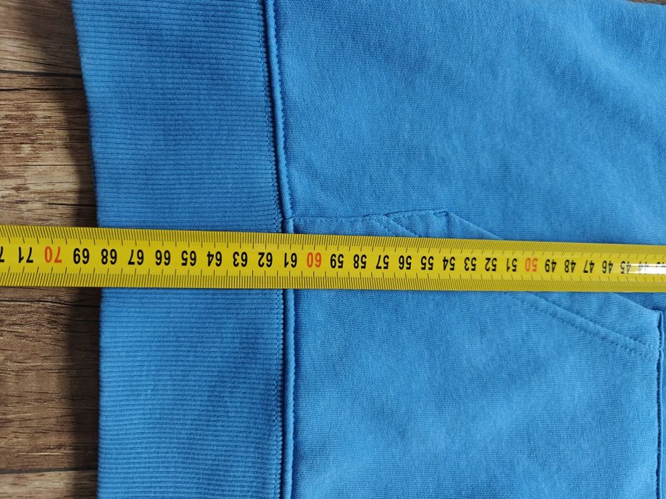 Niebieska bluza z kapturem, kangurka, L/XL, Gant