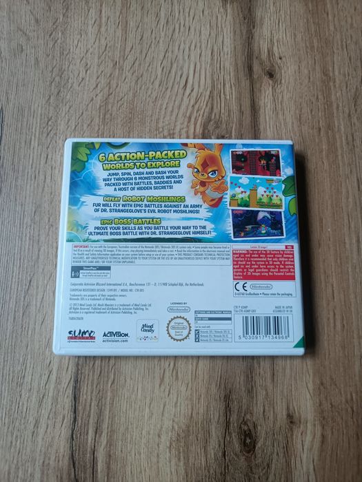 Moshi Monsters Katsuma Unleashed Nintendo 3DS