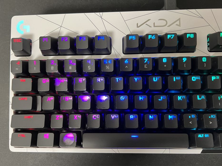 Клавіатура Logitech G Pro GX Brown Tactile USB KDA