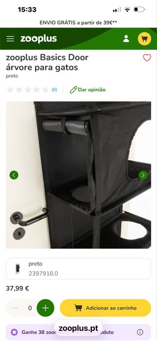 Árvore para gato trepar, brincar e descansar + robusto poste para arranhar