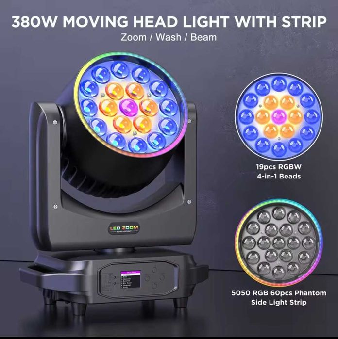 Moving head 19x20w