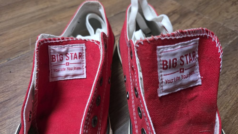 Trampki Big Star 39 Czerwone