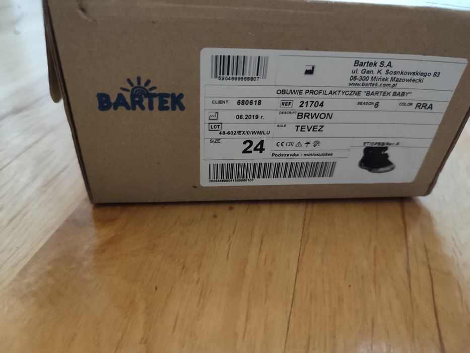 Buty dziecięce Bartek