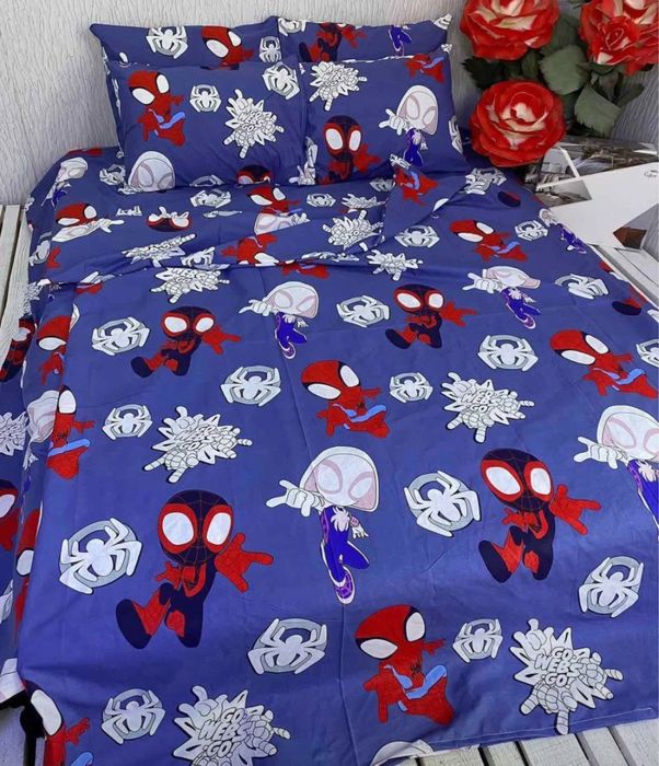 Постільна білизна,постіль,Роблокс,паук,кіомі,щенячий патруль,