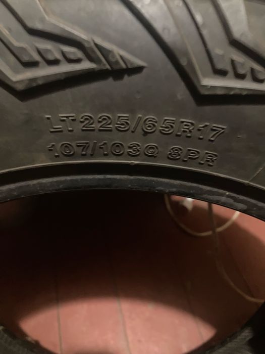 Резина для авто 225/65/17