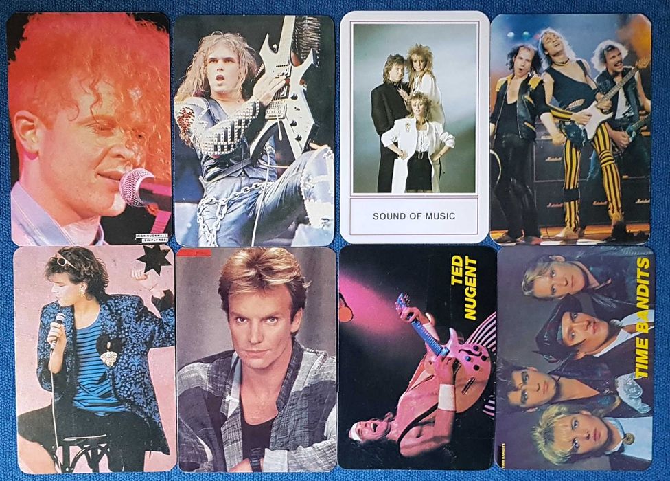 Lote de calendários de música variados (à escolha)