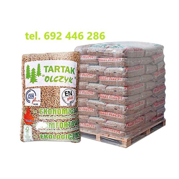 Pellet Olczyk dostawy paletowe 1050 kg
