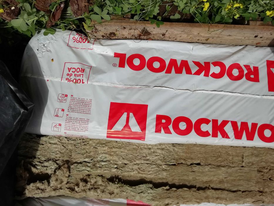 Vendo Lã de Rocha Rockwool (3 pacotes)
