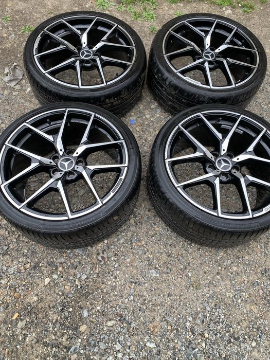 Felgi 19 cali mercedes amg opony letnie 5x112 e c s klasa