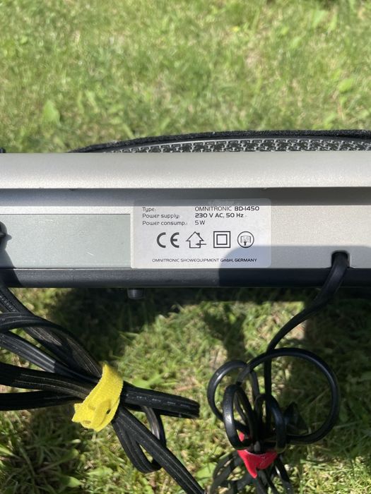 Вініловий програвач OMNITRONIC BD-1450 + Audio-Technica ATN95E
