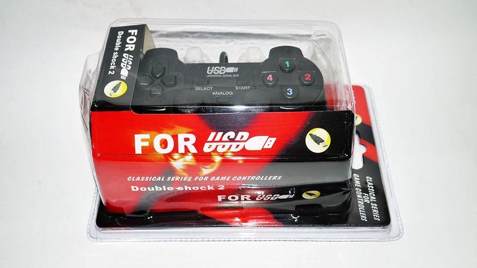 Геймпад джойстик для ПК Double Shock 2 USB-208 провідний