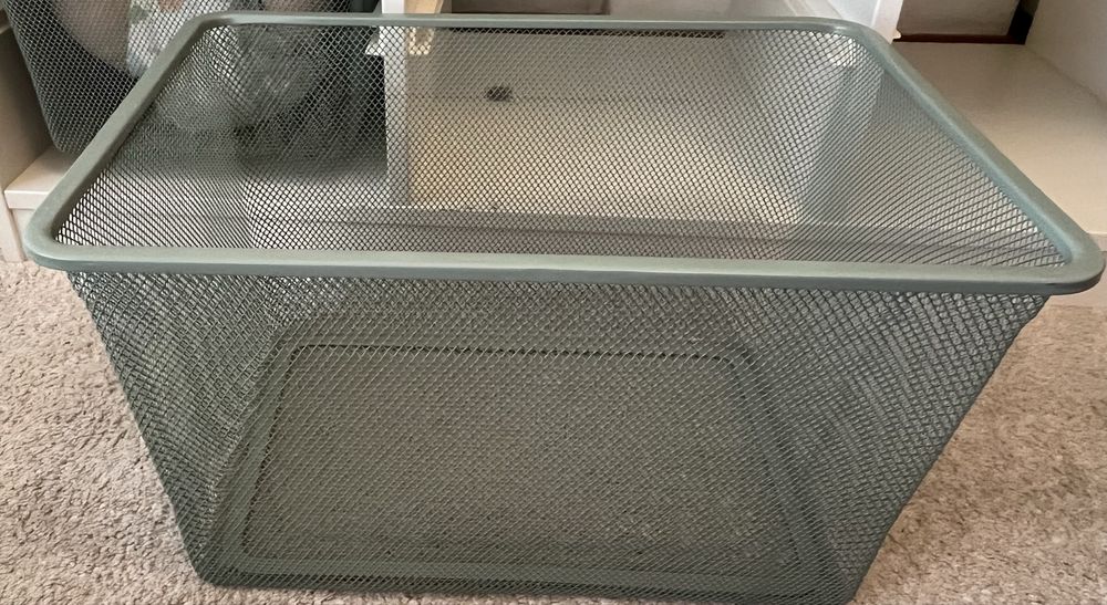 Movel IKEA Trofast com 7 caixas
