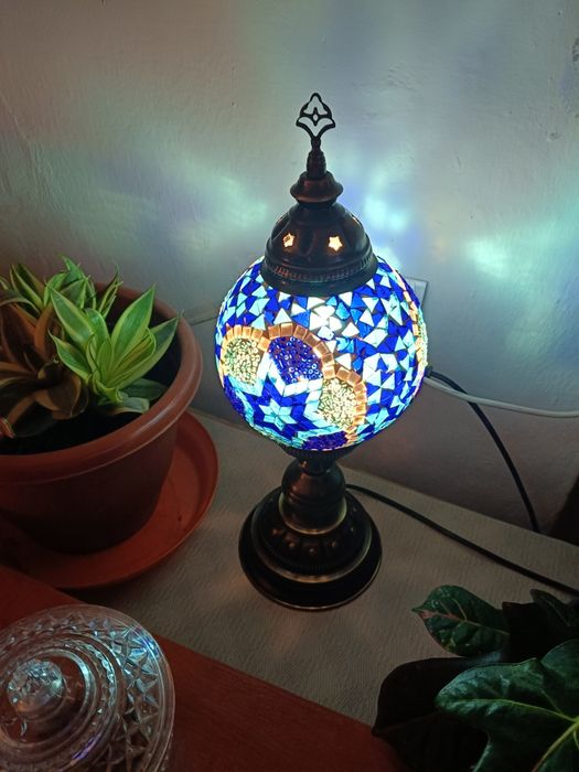 Ręcznie wykonana lampa turecka