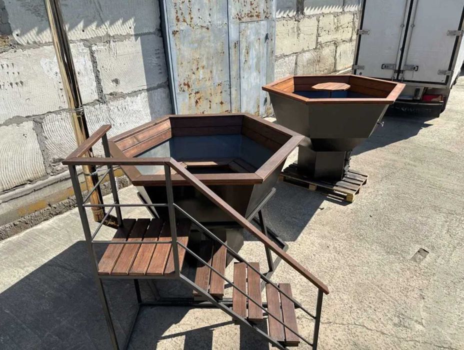 ‼️РАССРОЧКА‼️ Чан джакузі на дровах • Чан для бани • Карпатський чан