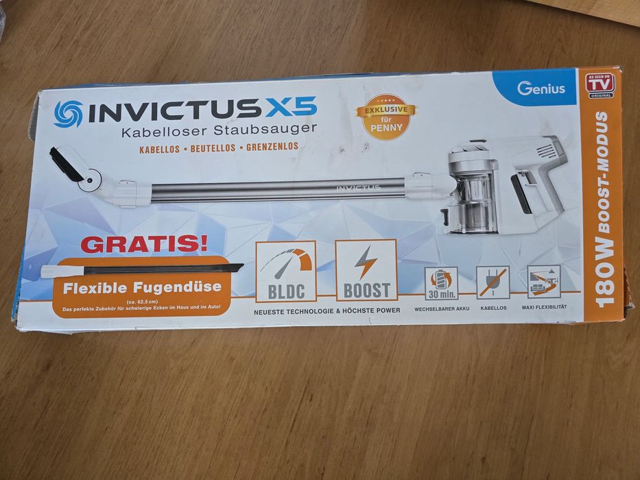 Nowy Odkurzacz bezprzewodowy pionowy Invictus X5 | Stan powystawowy (okazja!)