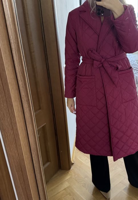 Пальто плащ стьобане