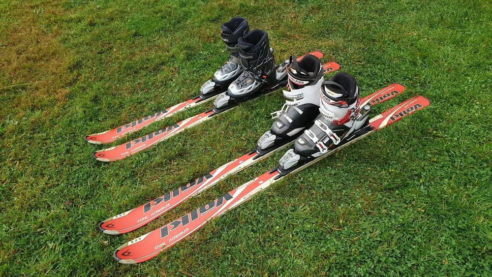 Narty Volkl Energy 320 Buty Head Rossignol  narty 1,42 m  narty 1,63 m   całość za 299 zł