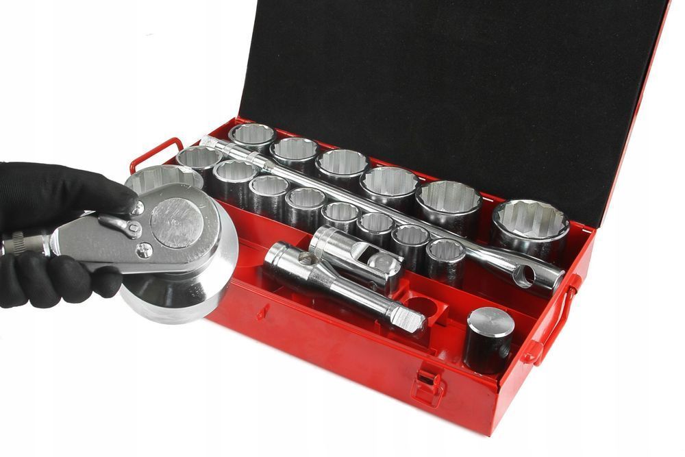 Klucze Nasadowe 21 El 1'' Duże Nasadki Tir 80 Mm