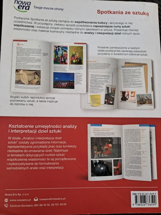 Spotkanie ze sztuką- Podręcznik do liceum I technikum  2019