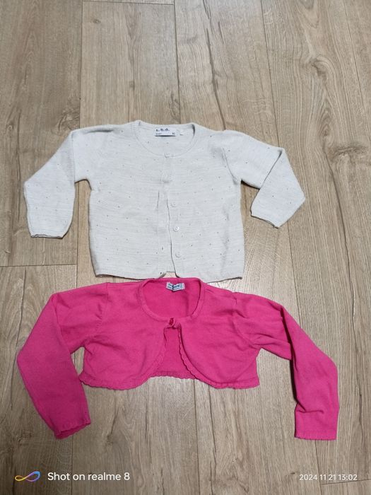 Sweterek 80 + bolerko Mayoral 92