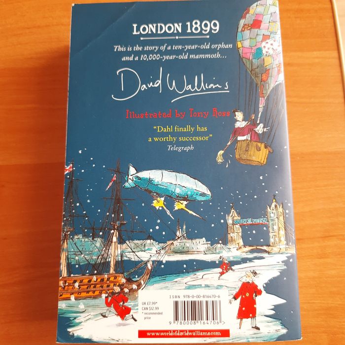 The Ice Monster David Walliams Ледяной монстр книга на английском